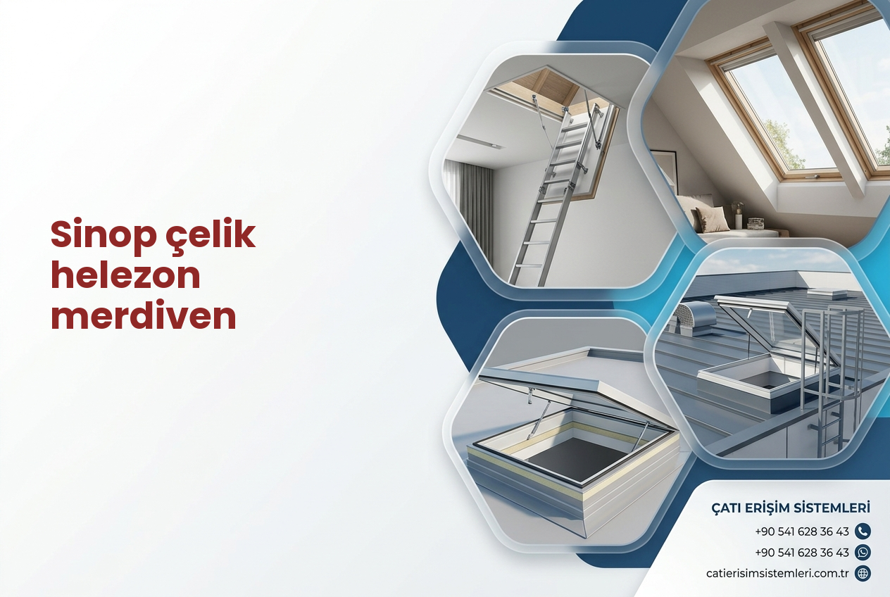 Sinop çelik helezon merdiven