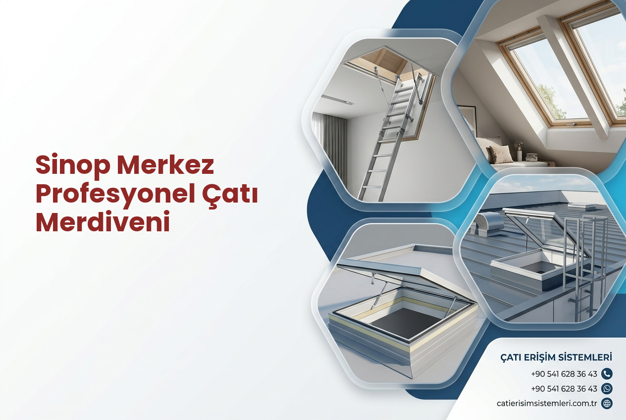 Sinop Merkez Profesyonel Çatı Merdiveni