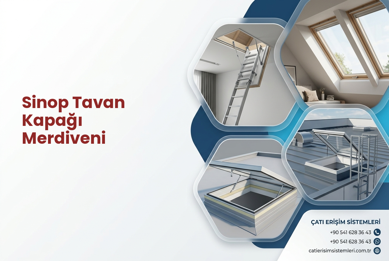 Sinop Tavan Kapağı Merdiveni