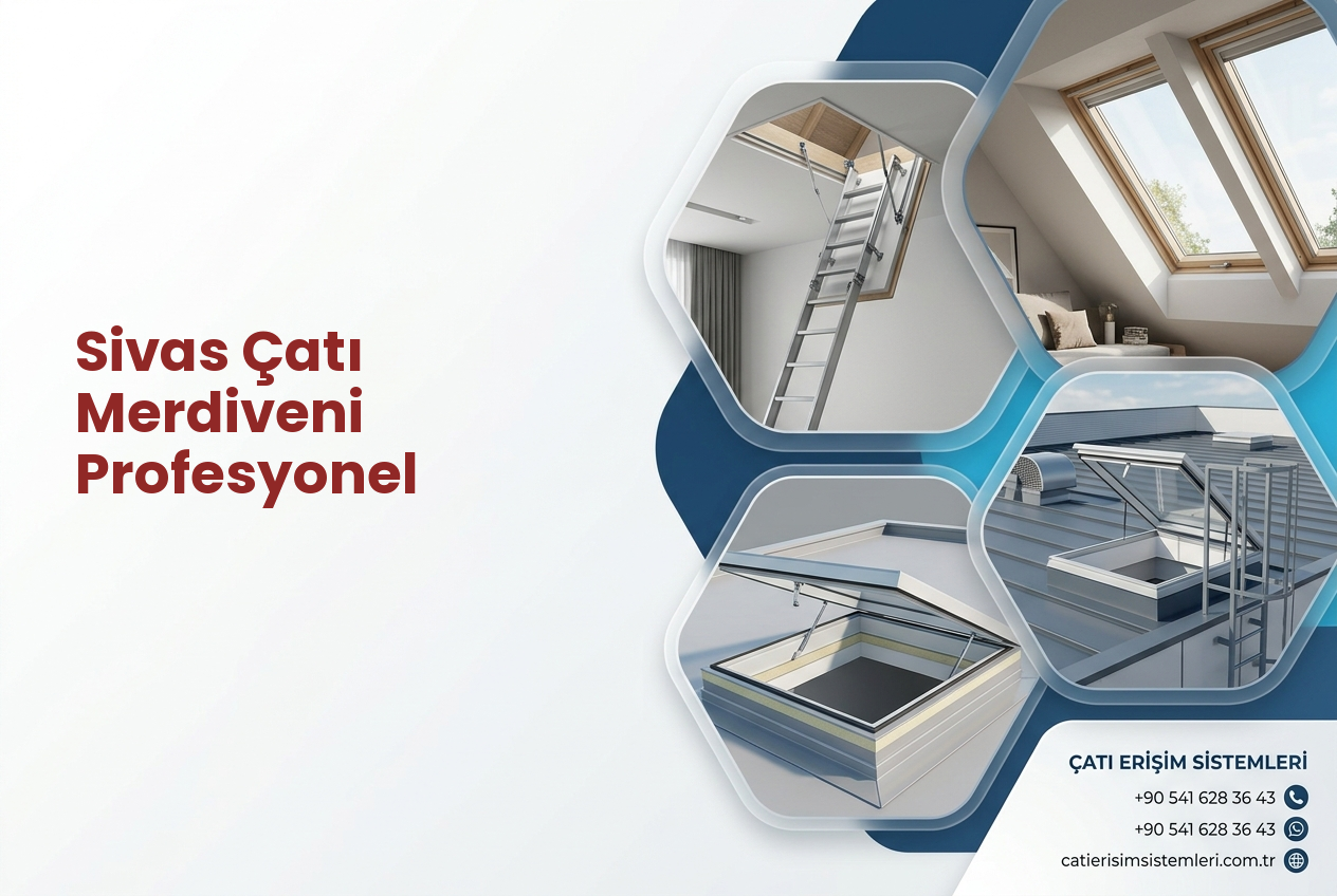 Sivas Çatı Merdiveni Profesyonel
