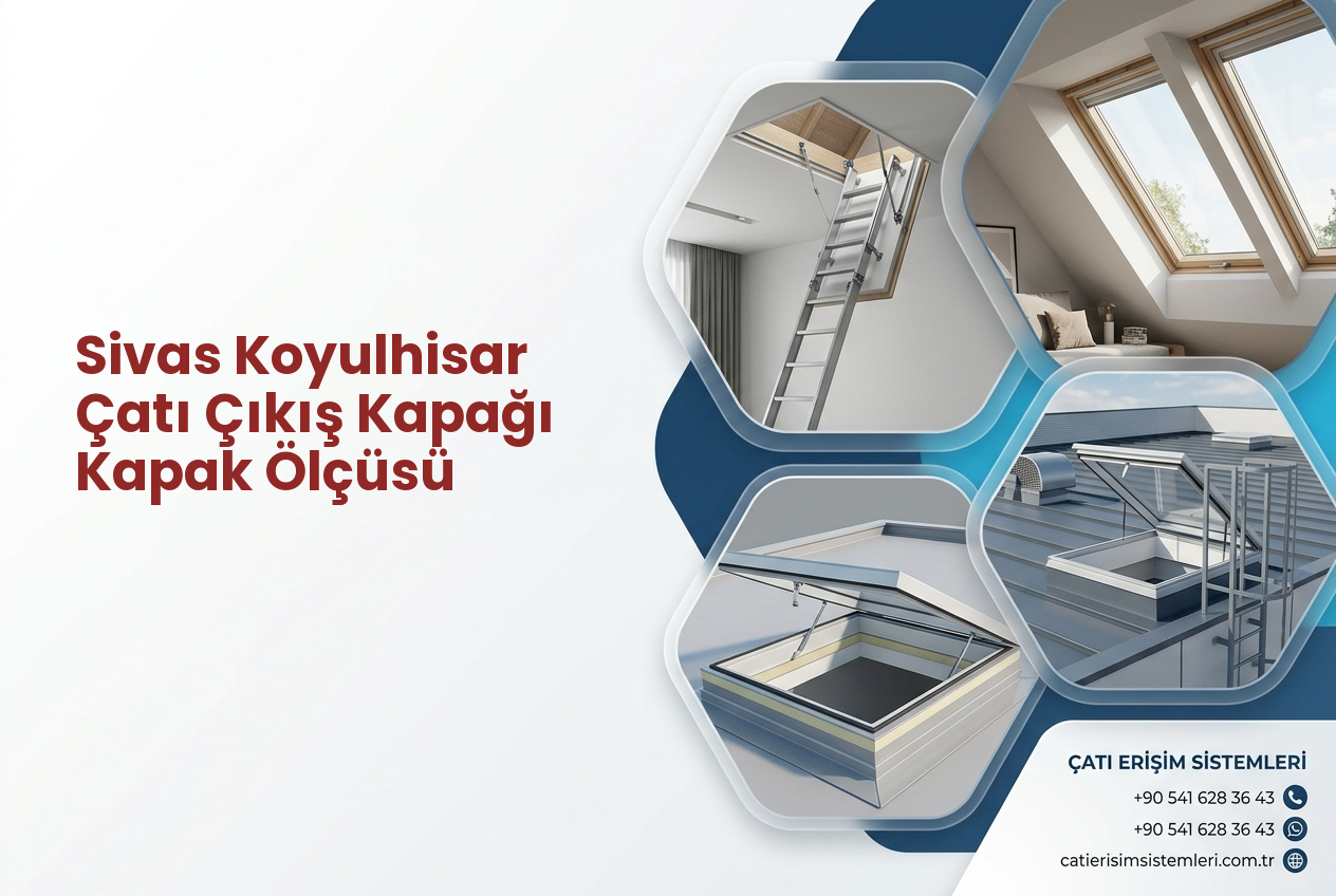Sivas Koyulhisar Çatı Çıkış Kapağı Kapak Ölçüsü