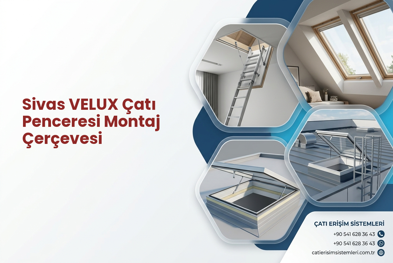 Sivas VELUX Çatı Penceresi Montaj Çerçevesi