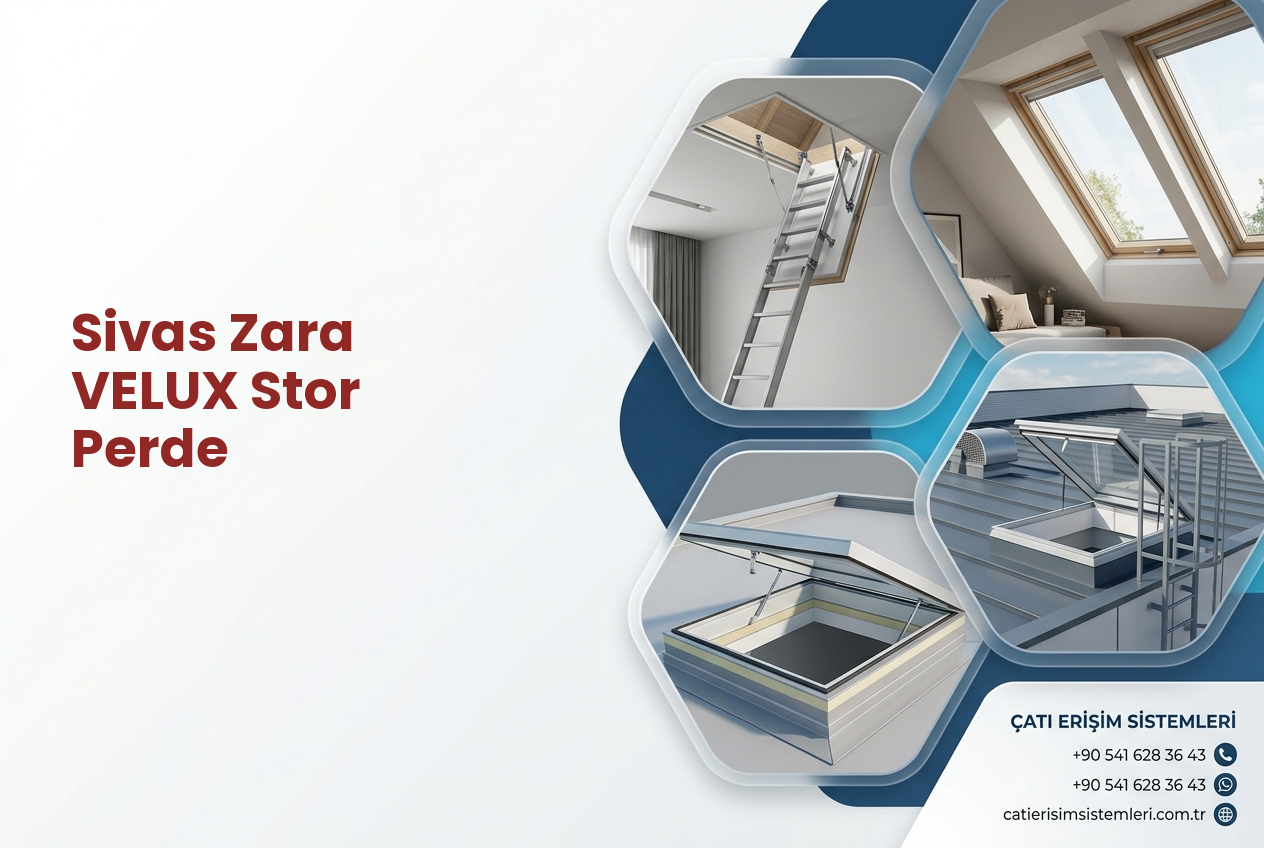 Sivas Zara VELUX Stor Perde