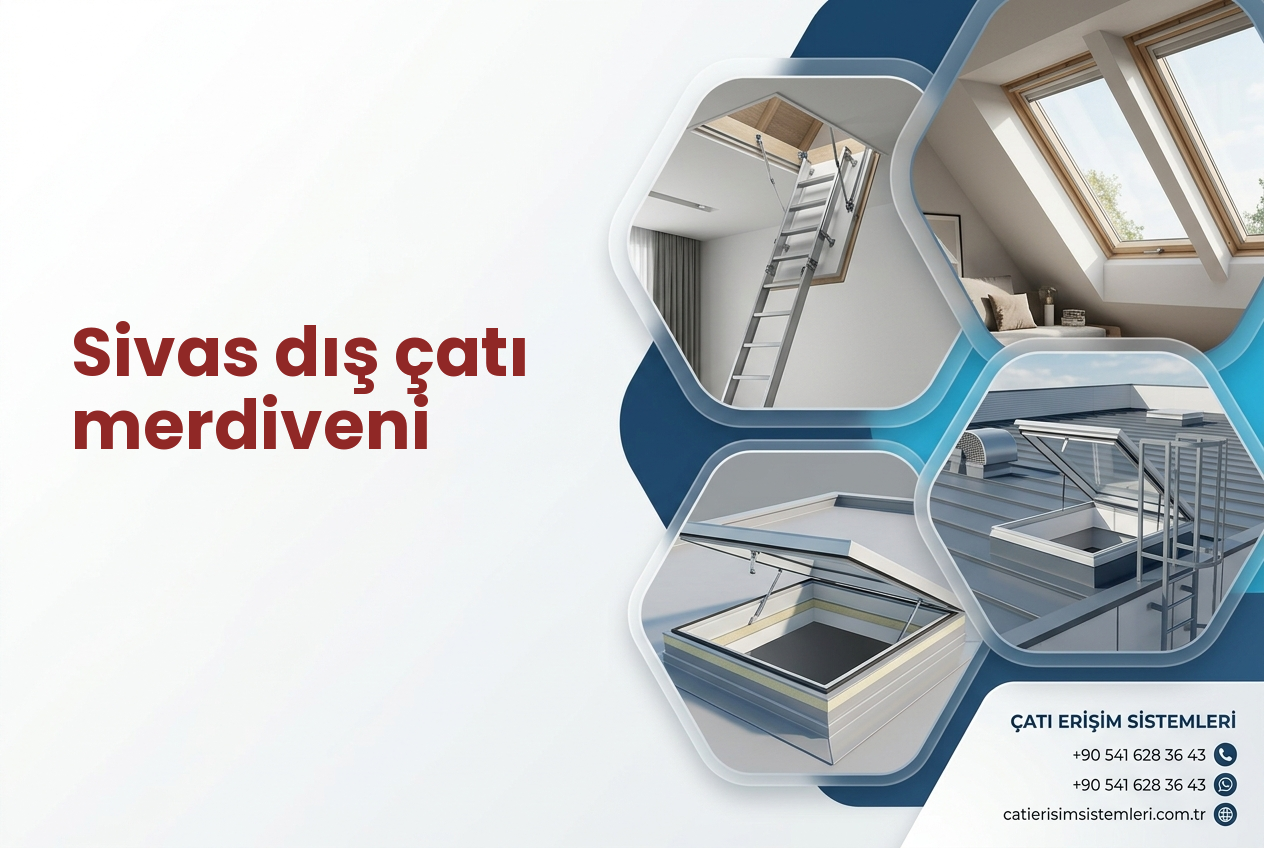 Sivas dış çatı merdiveni