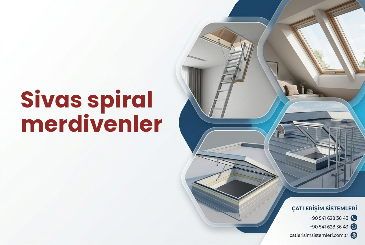 Sivas spiral merdivenler