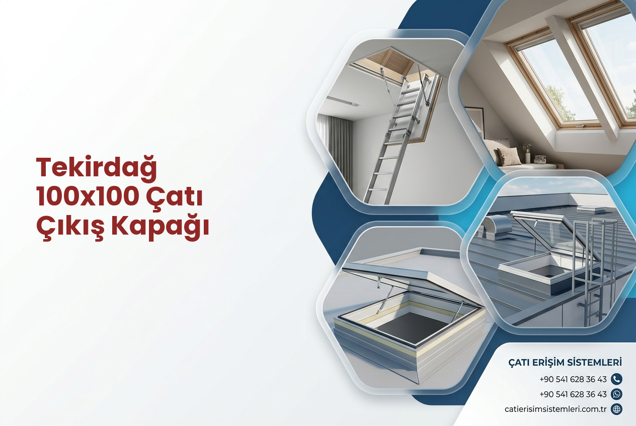 Tekirdağ 100x100 Çatı Çıkış Kapağı