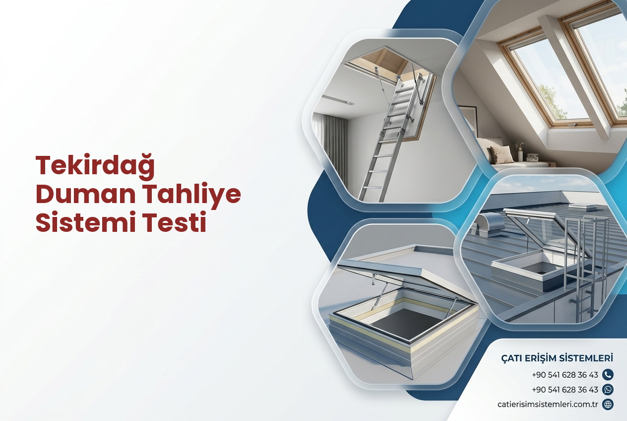 Tekirdağ Duman Tahliye Sistemi Testi