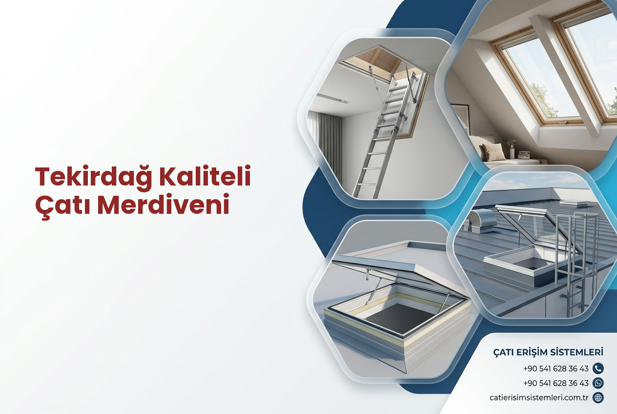 Tekirdağ Kaliteli Çatı Merdiveni