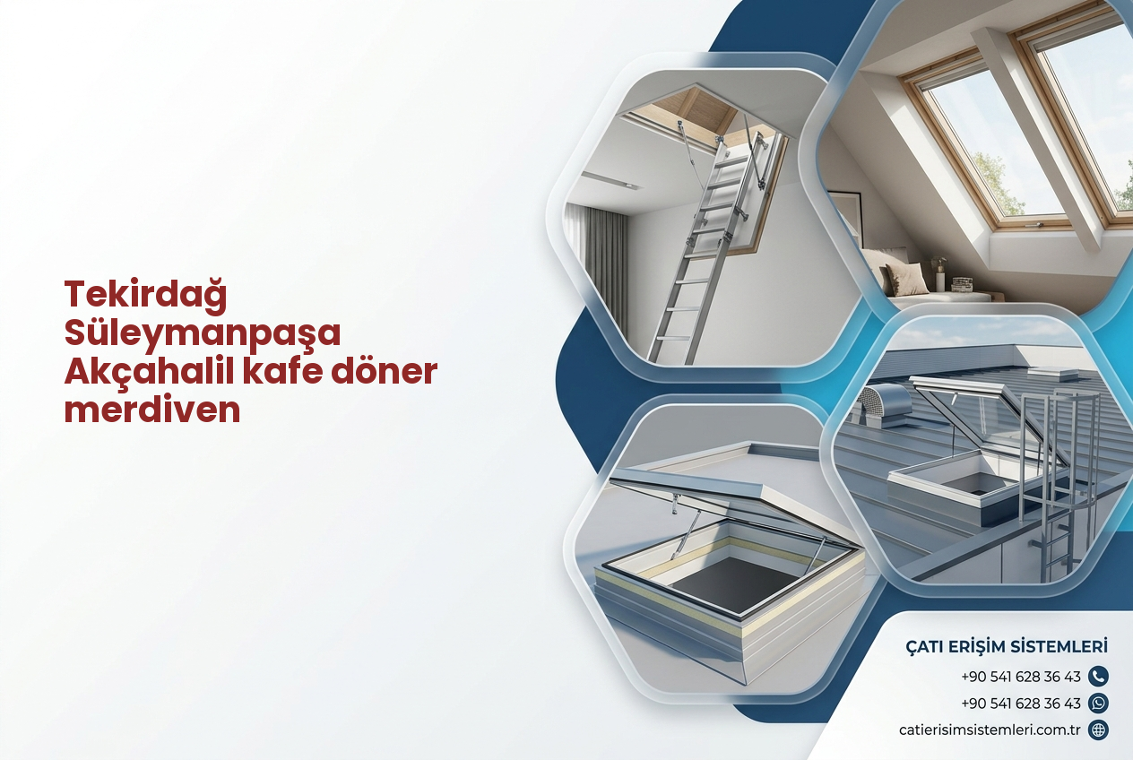 Tekirdağ Süleymanpaşa Akçahalil kafe döner merdiven