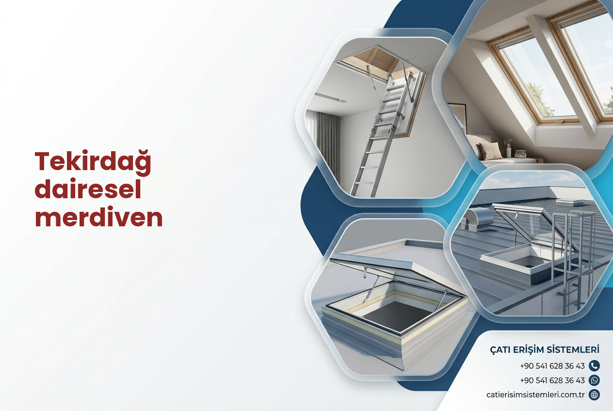 Tekirdağ dairesel merdiven