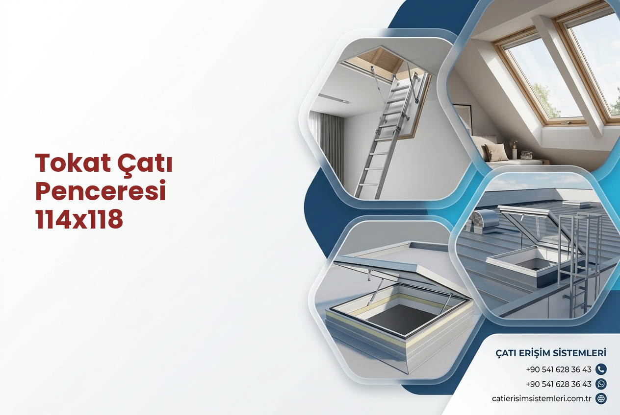 Tokat Çatı Penceresi 114x118