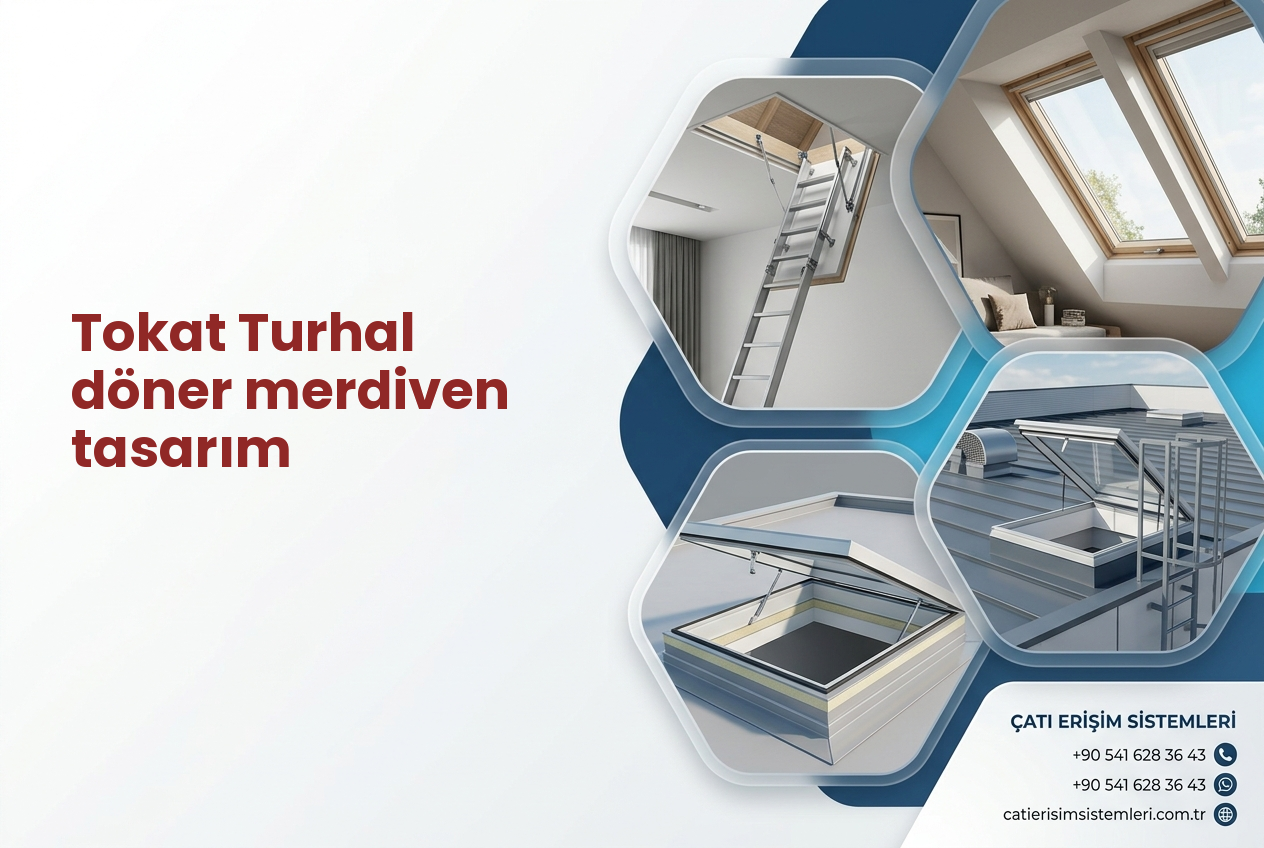 Tokat Turhal döner merdiven tasarım