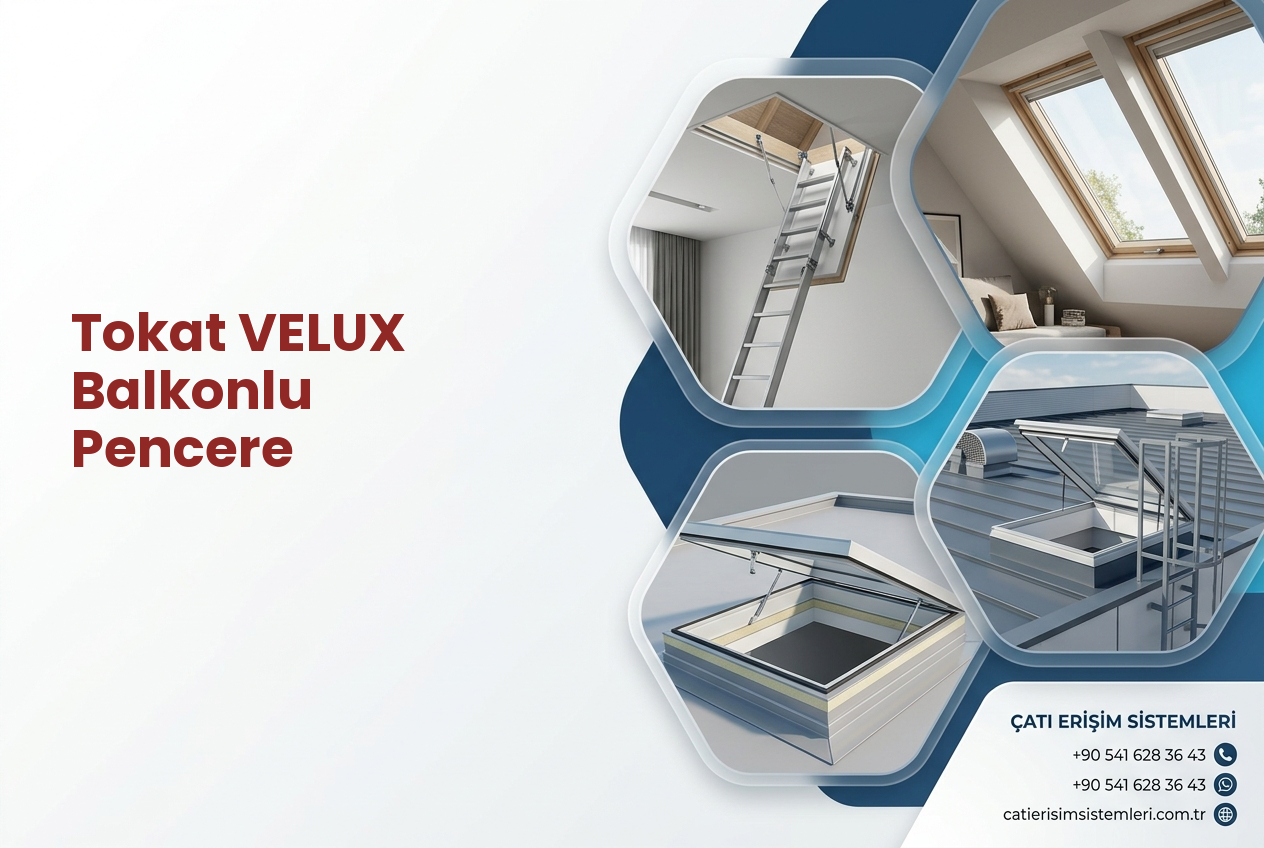 Tokat VELUX Balkonlu Pencere