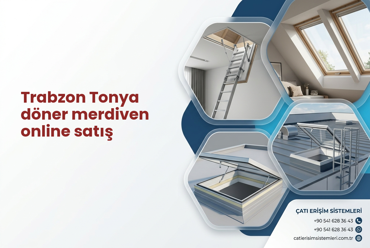 Trabzon Tonya döner merdiven online satış