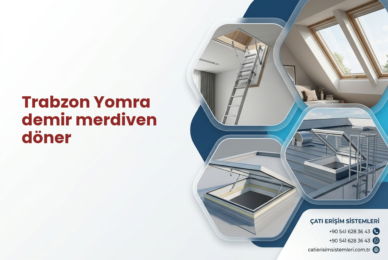 Trabzon Yomra demir merdiven döner