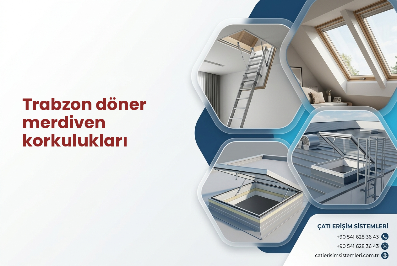 Trabzon döner merdiven korkulukları