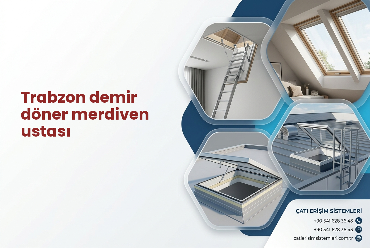 Trabzon demir döner merdiven ustası