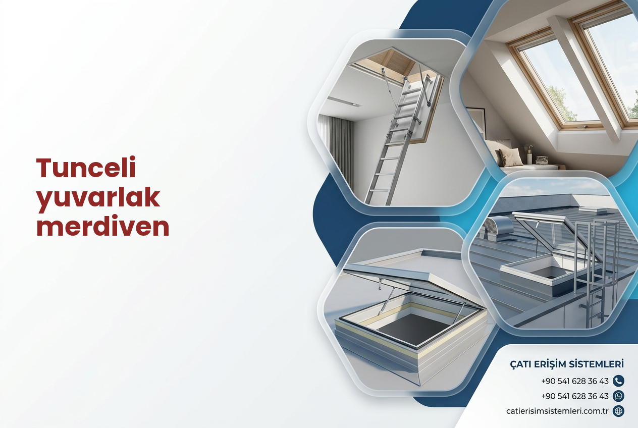 Tunceli yuvarlak merdiven