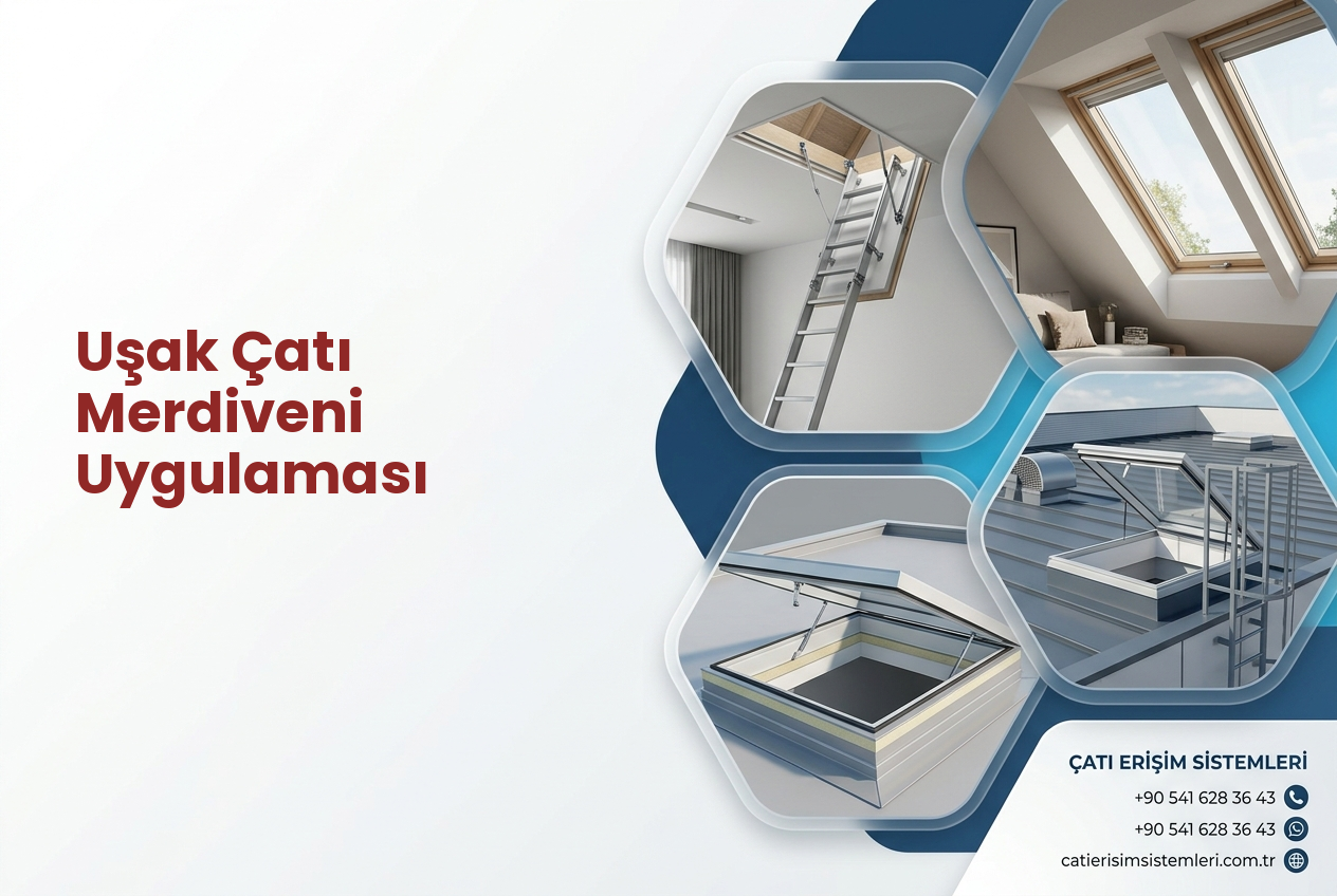 Uşak Çatı Merdiveni Uygulaması