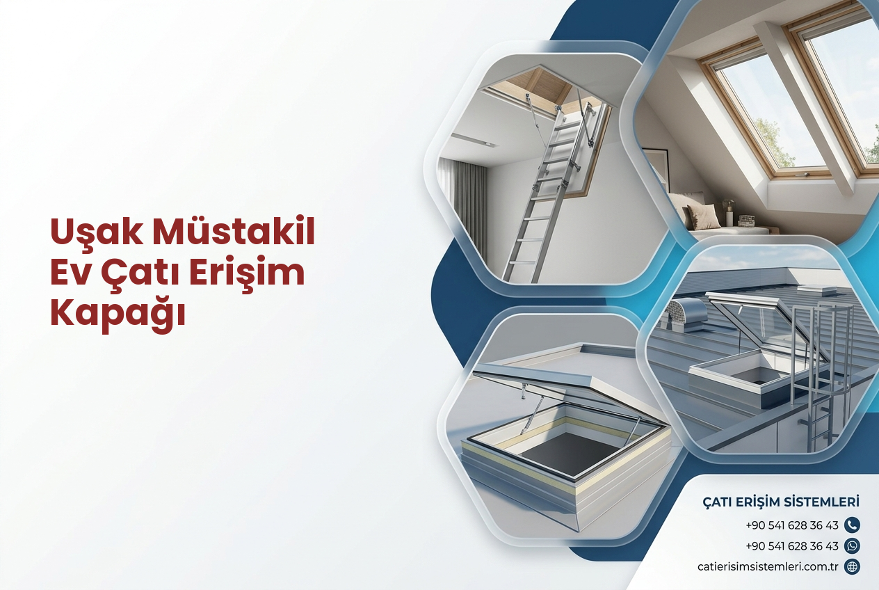 Uşak Müstakil Ev Çatı Erişim Kapağı