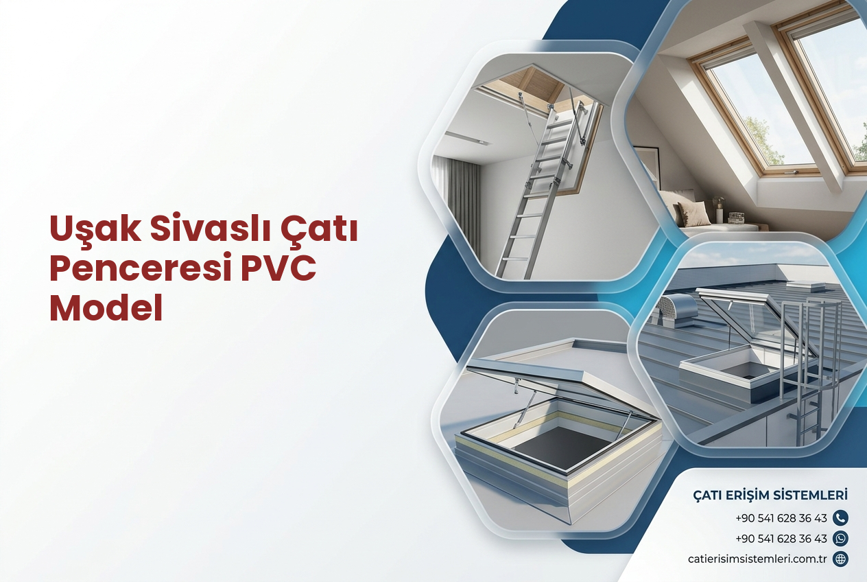 Uşak Sivaslı Çatı Penceresi PVC Model