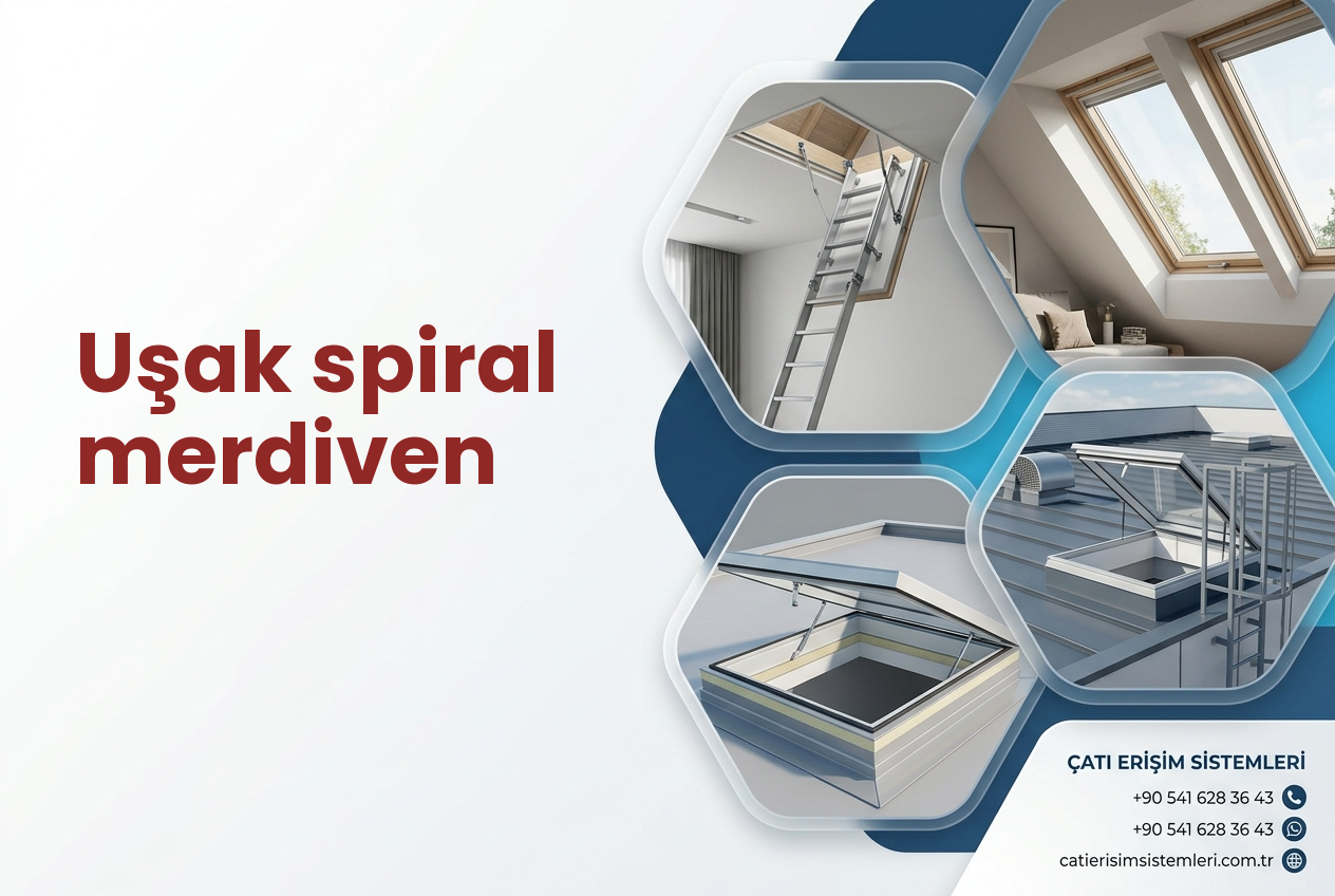 Uşak spiral merdiven