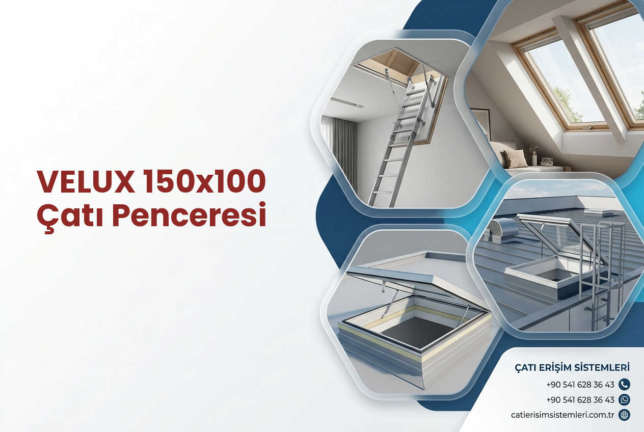 VELUX 150x100 Çatı Penceresi