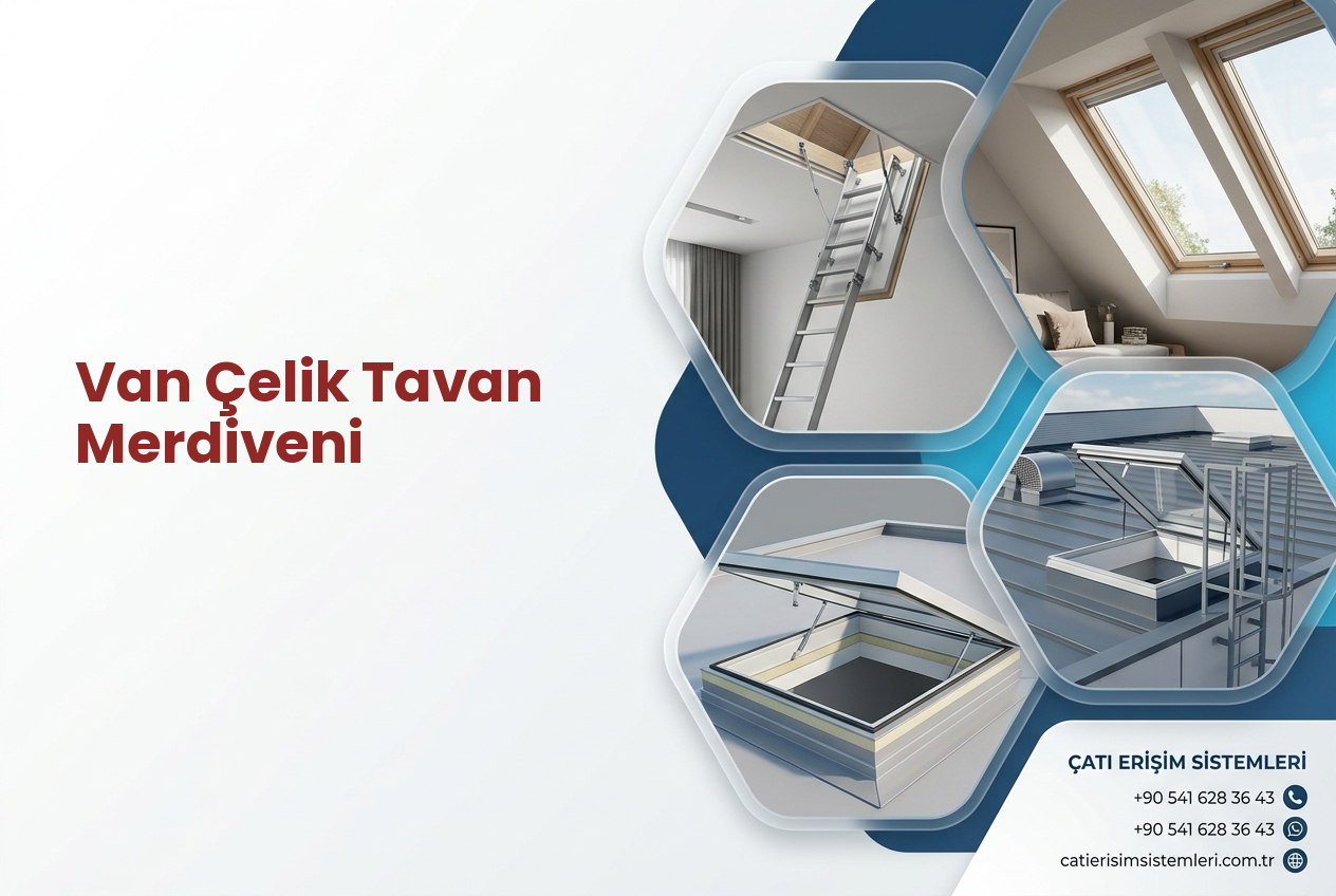 Van Çelik Tavan Merdiveni