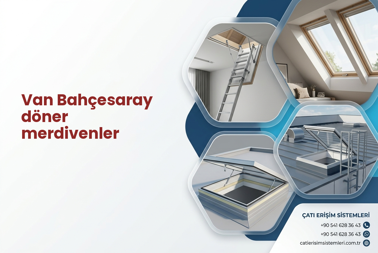 Van Bahçesaray döner merdivenler
