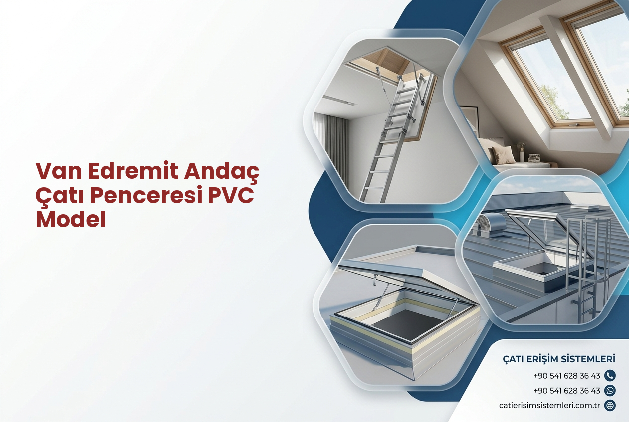 Van Edremit Andaç Çatı Penceresi PVC Model