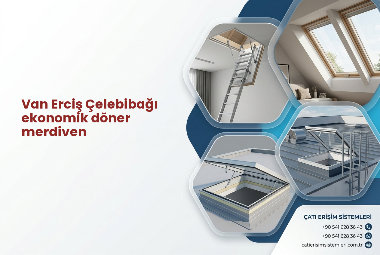 Van Erciş Çelebibağı ekonomik döner merdiven