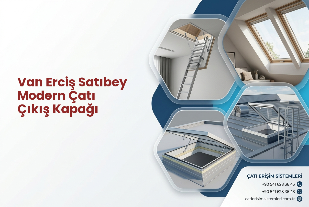 Van Erciş Satıbey Modern Çatı Çıkış Kapağı