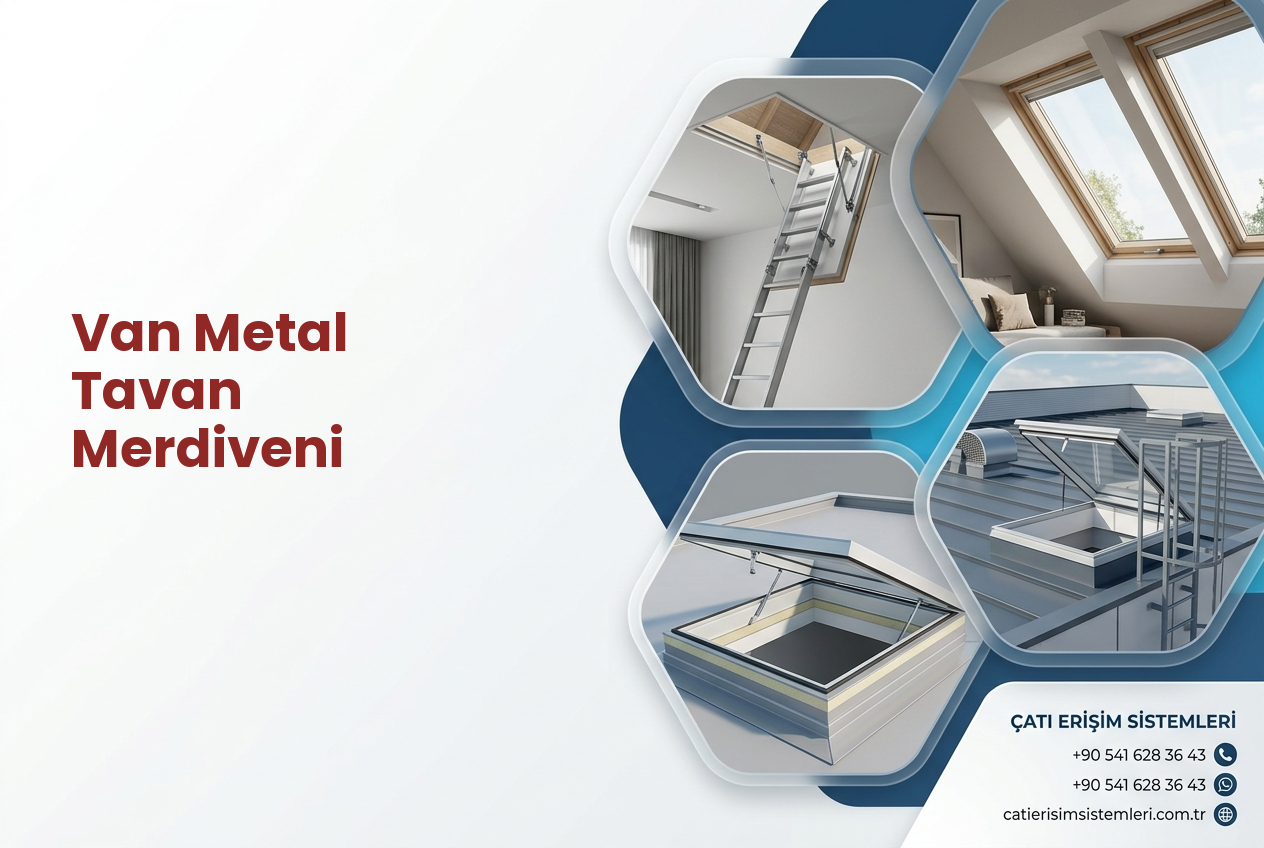 Van Metal Tavan Merdiveni