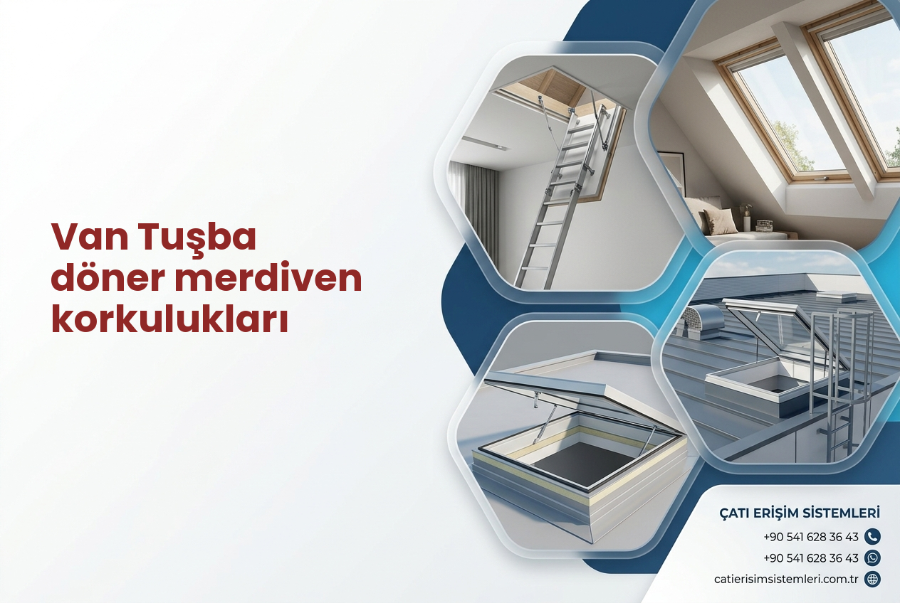 Van Tuşba döner merdiven korkulukları