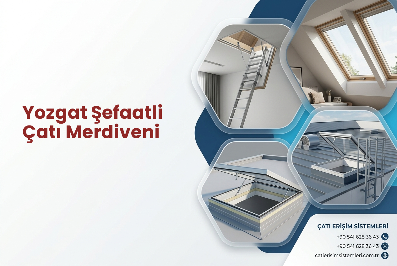 Yozgat Şefaatli Çatı Merdiveni