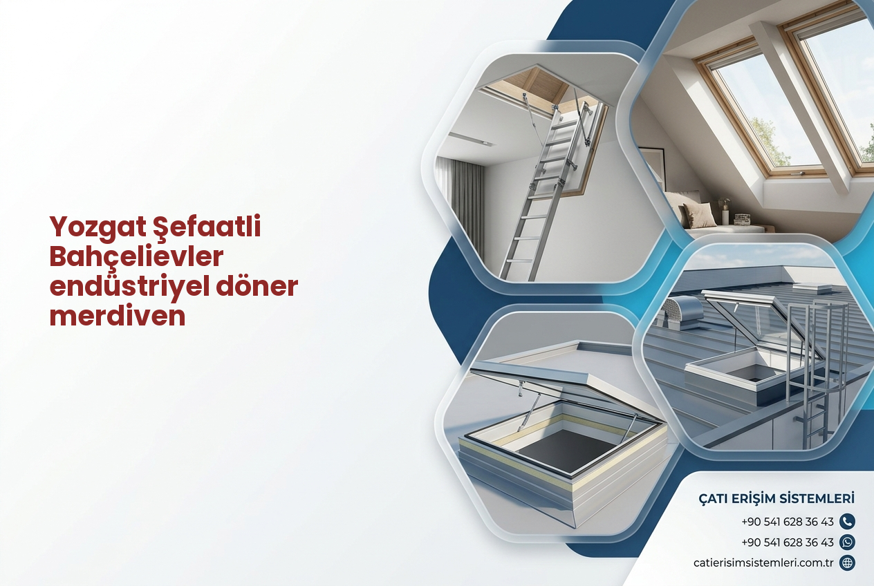 Yozgat Şefaatli Bahçelievler endüstriyel döner merdiven