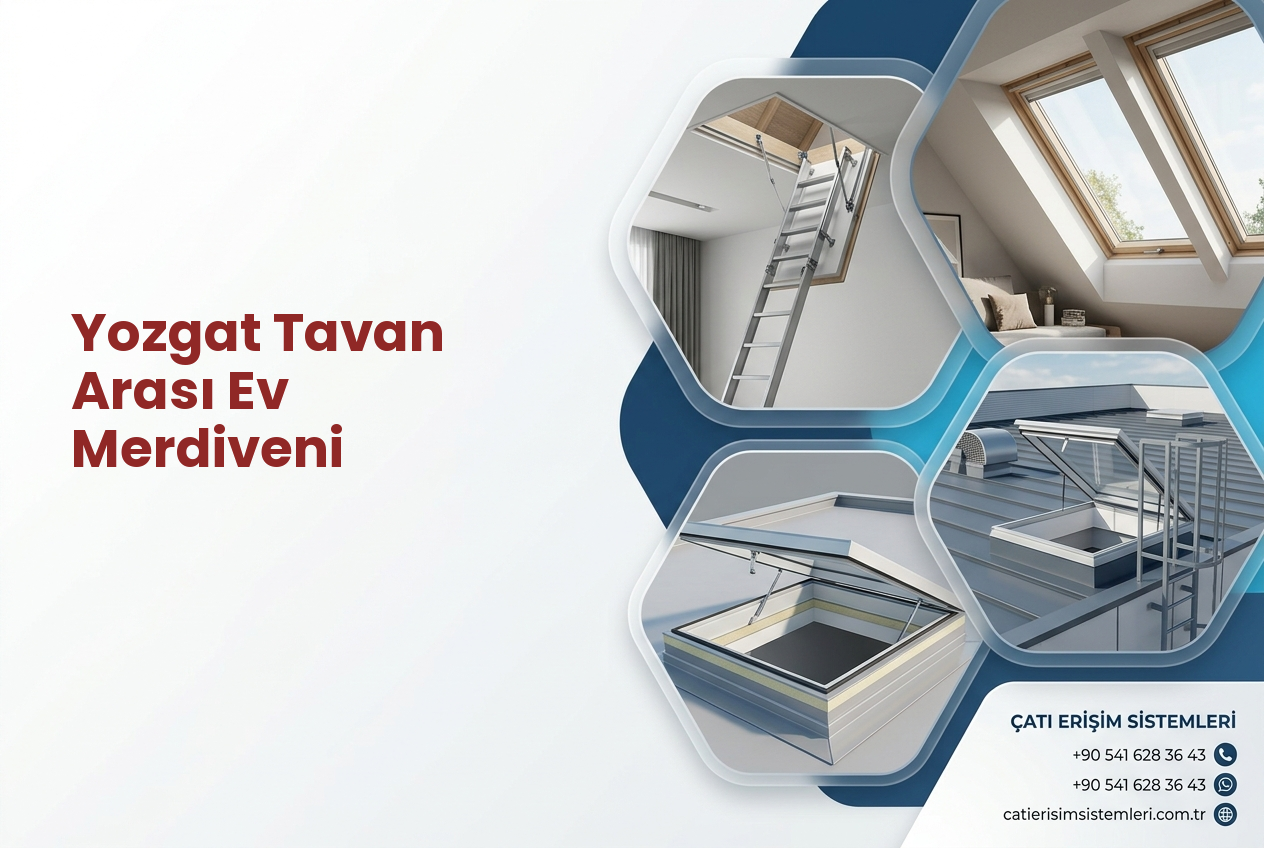 Yozgat Tavan Arası Ev Merdiveni