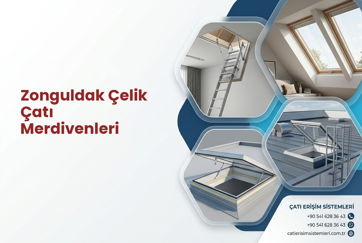 Zonguldak Çelik Çatı Merdivenleri