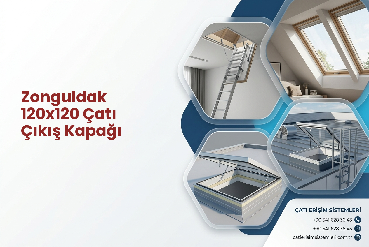 Zonguldak 120x120 Çatı Çıkış Kapağı