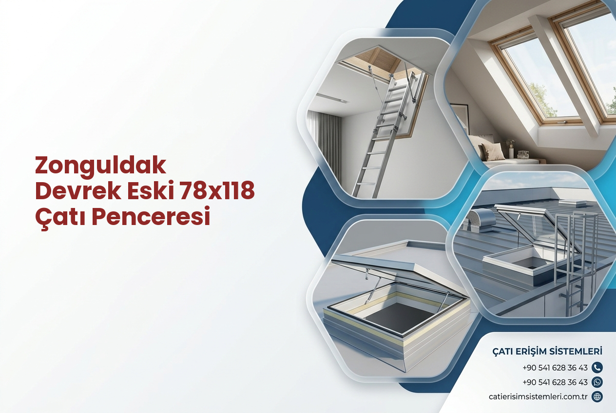 Zonguldak Devrek Eski 78x118 Çatı Penceresi
