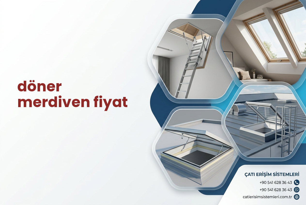 döner merdiven fiyat